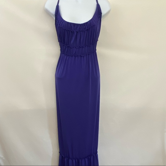 Maggy London Dresses & Skirts - Maggy London Purple Maxi Dress Size 10 L-73